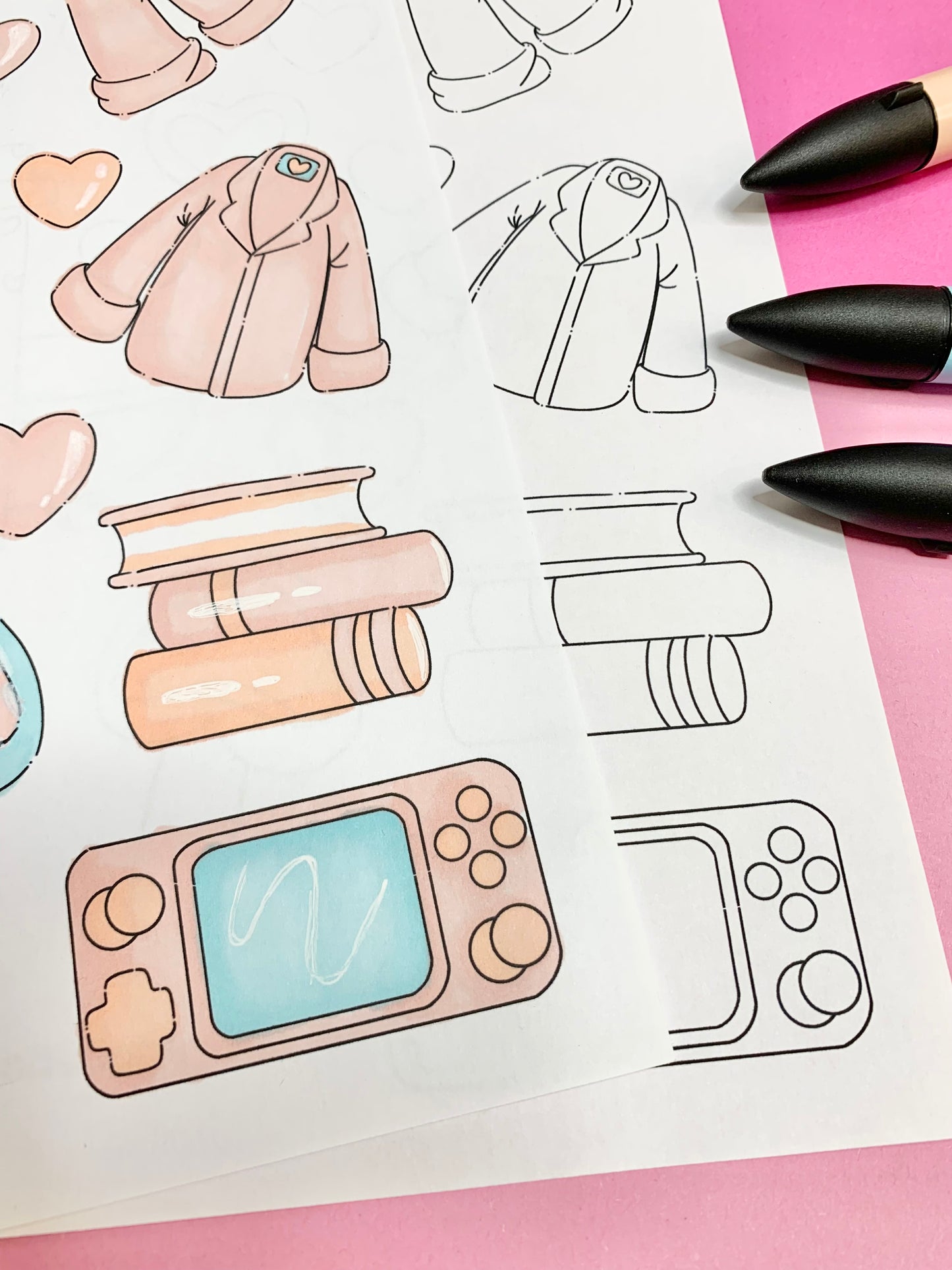 Feuille de coloriage « Self care»