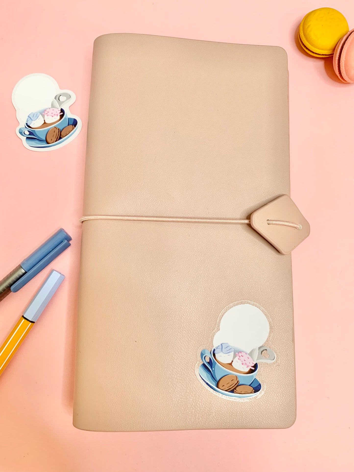 Die-cut / Autocollant/sticker brillant transparent « It’s marsgy hot » ( bullet ,journaling , déco , scrap , …etc)