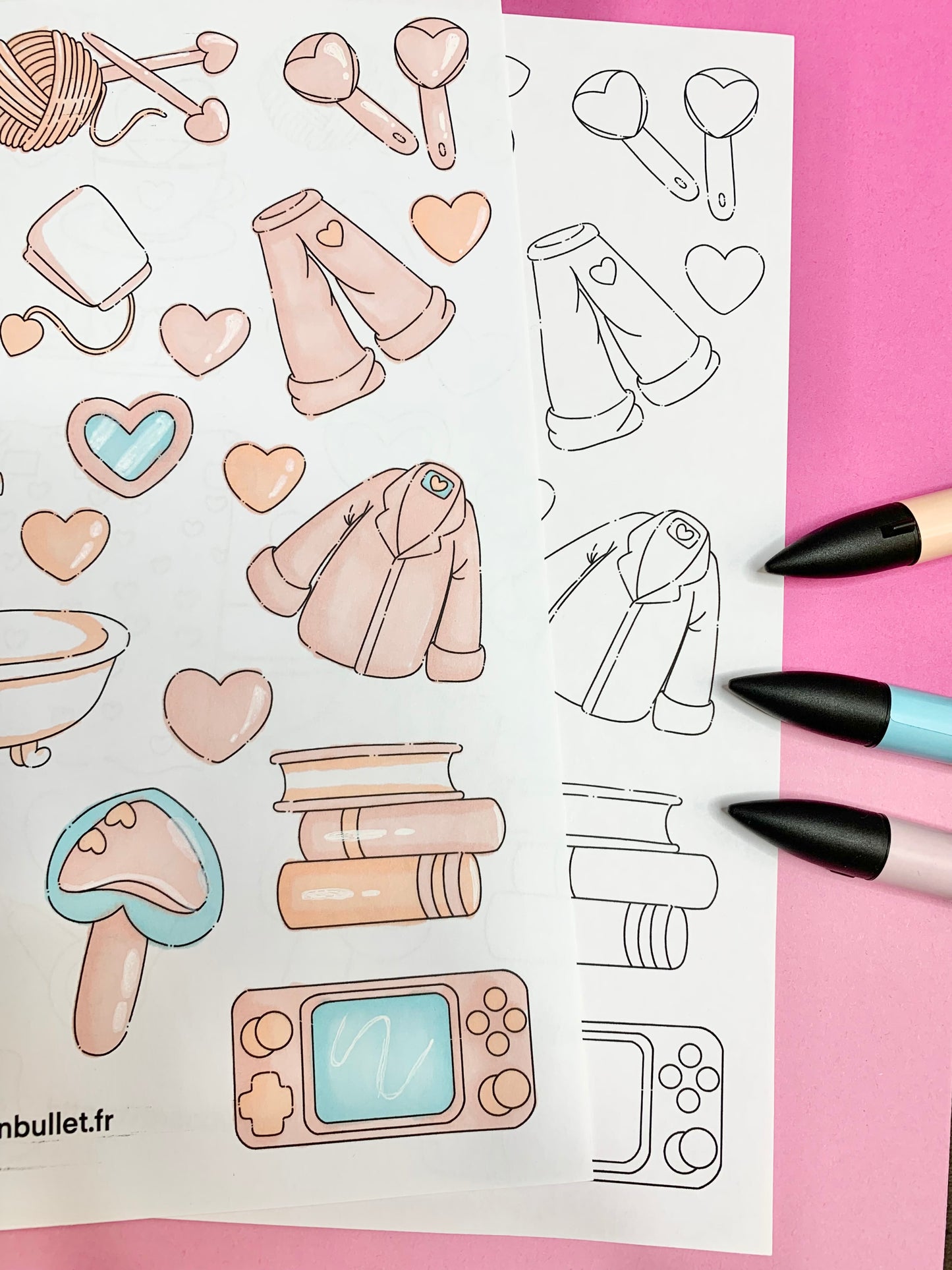 Feuille de coloriage « Self care»