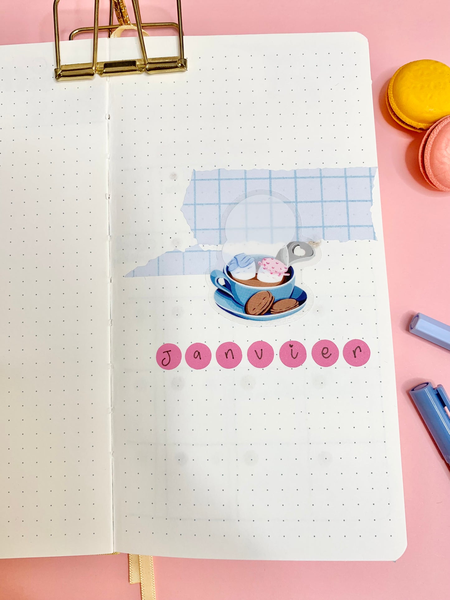 Feuille d’autocollants / stickers ronds « It’s marshy hot » ( bullet ,journaling , déco , scrap , …etc)