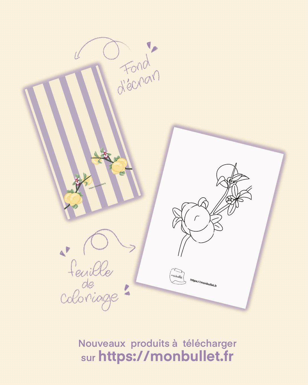 Feuille de coloriage « Sooo lemony»