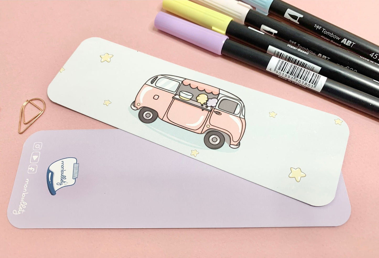 Marque-pages barbe à papa