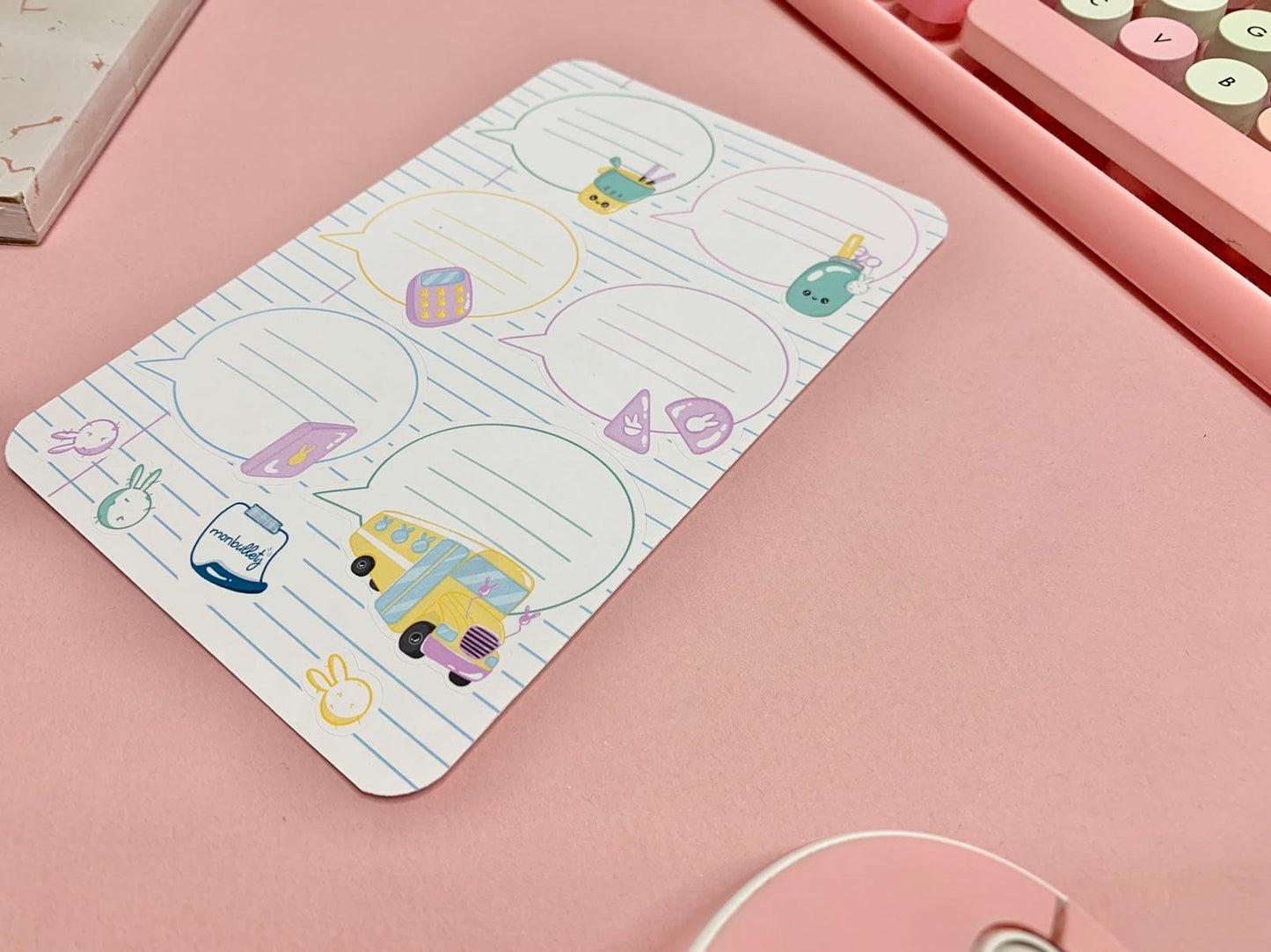 Etiquettes mat école/classe/université ( bullet ,journaling , déco , scrap , …etc)