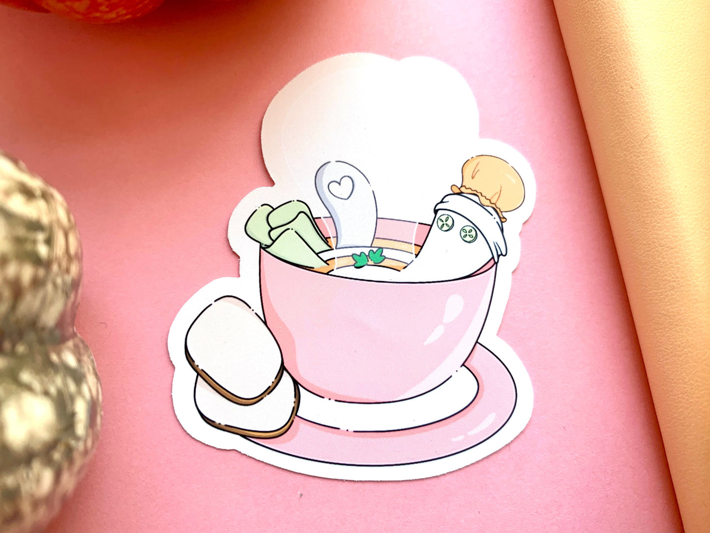 Die-cut / Autocollant/sticker mat Peek’s season ( bullet ,journaling , déco , scrap , …etc)