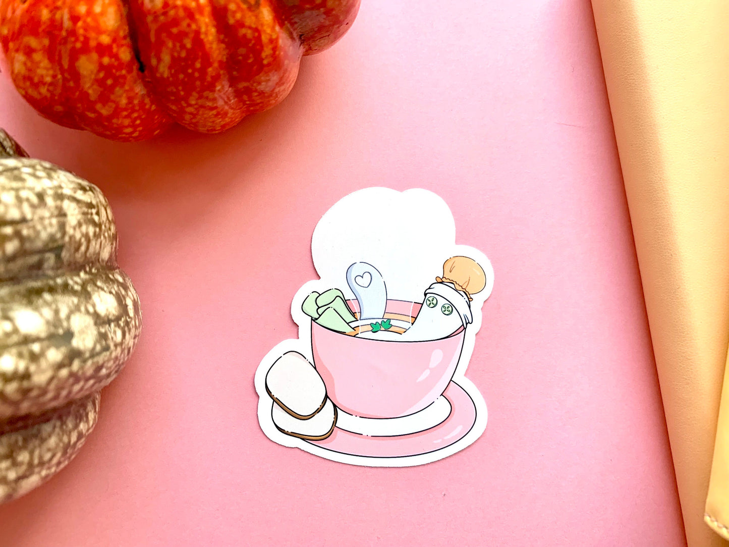 Die-cut / Autocollant/sticker mat Peek’s season ( bullet ,journaling , déco , scrap , …etc)